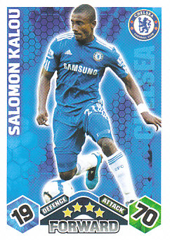Salomon Kalou Chelsea 2009/10 Topps Match Attax #123